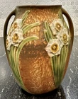 Vintage 1931 Roseville 8" Jonquil Arts & Crafts Mission Style Vase