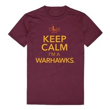 University Of Louisiana Monroe Warhawks ULM NCAA Cotton Keep Calm T-Shirt
