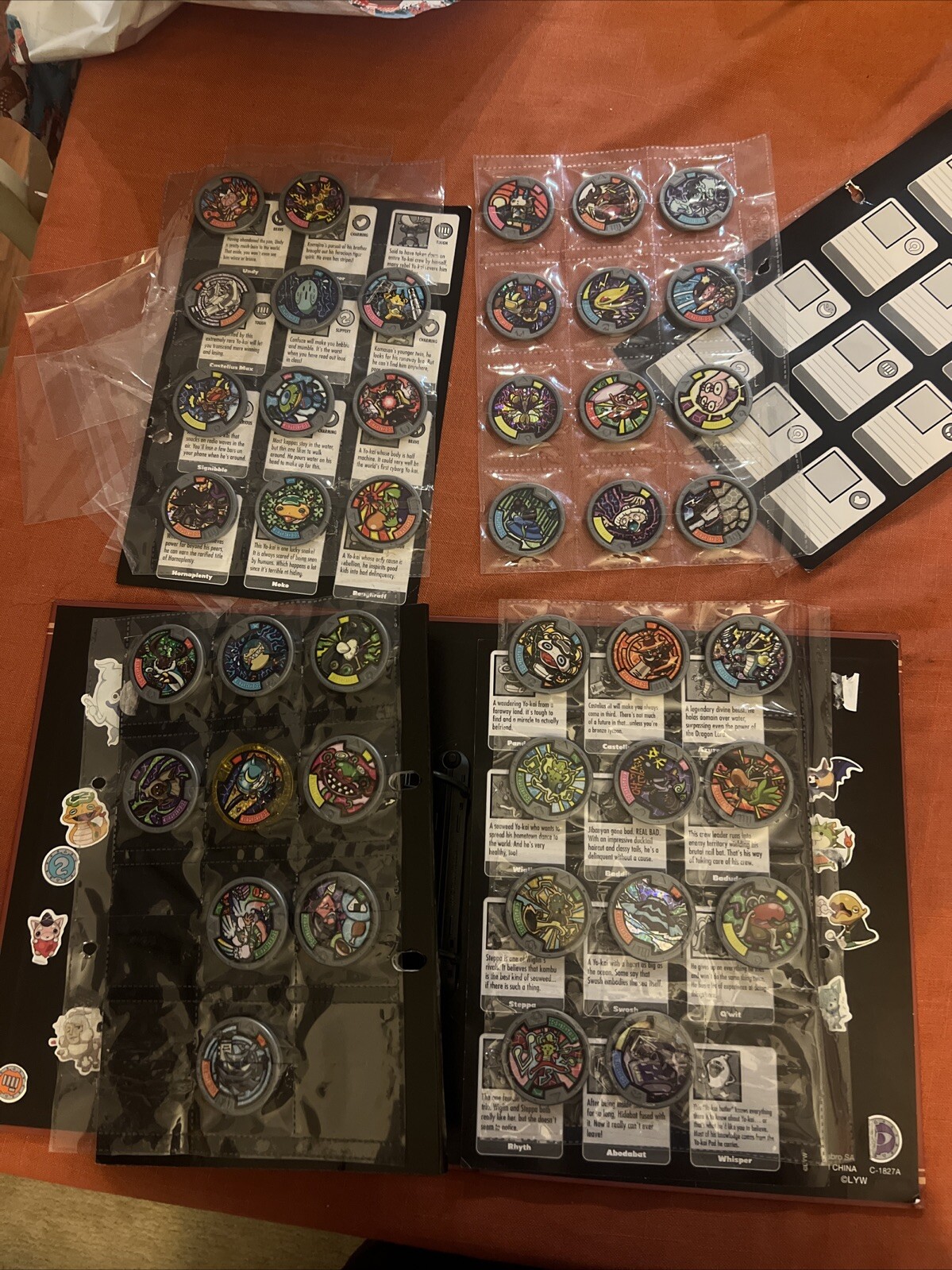 Yo-Kai Medals Nearly Complete Series 1 Collection Check Description