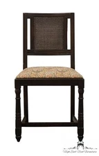 Vintage Antique BERKEY & GAY Solid Walnut Rustic European Dining Side Chair