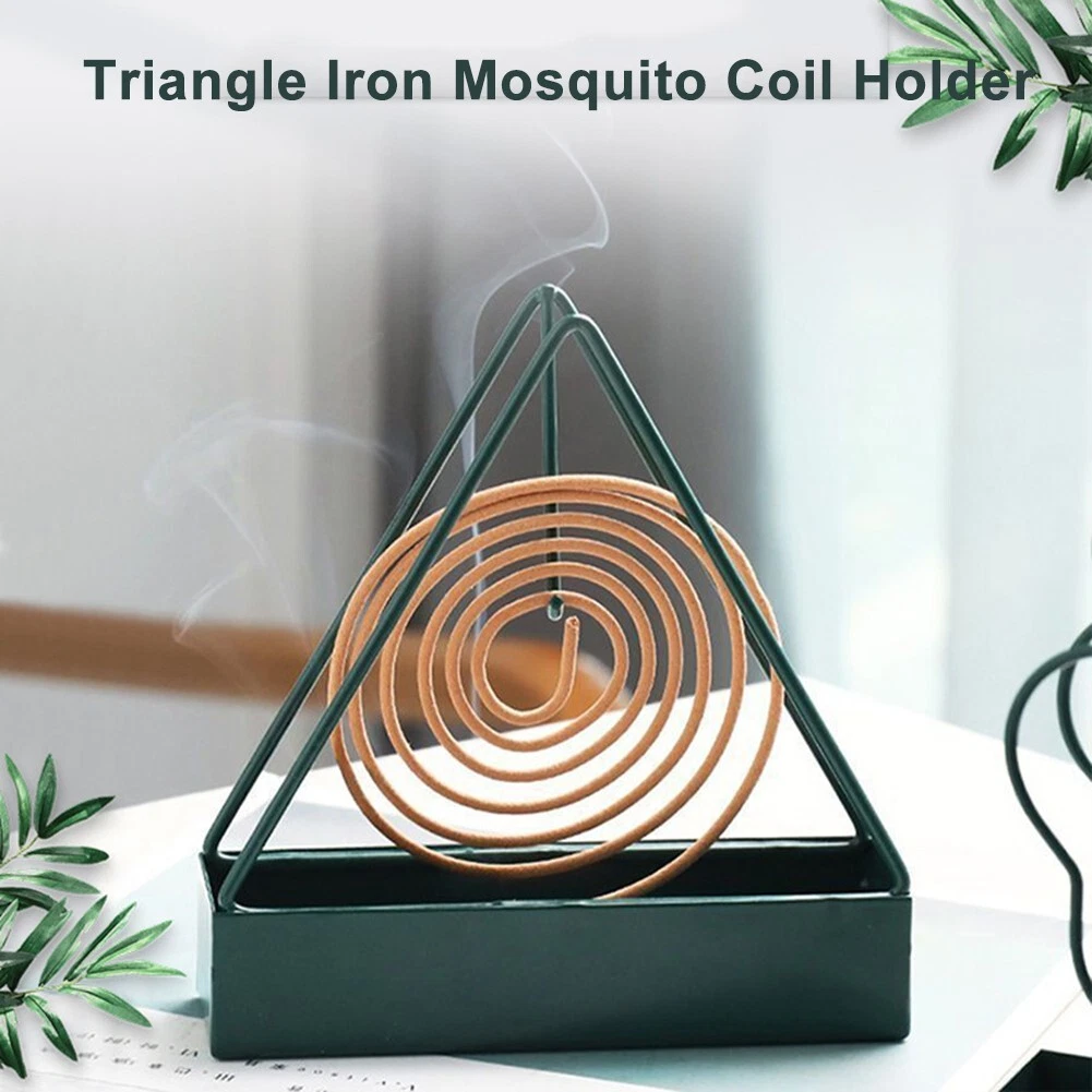Trendy Triangle Iron Holder for Mosquito Coils Protect Yourself in