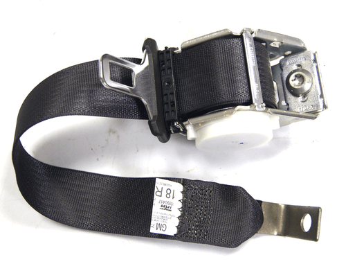 2006-16 Chevy Impala Rear LH or RH Seat Belt Ebony Black New 25849220 19178895 - Picture 2 of 10