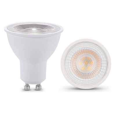 Dimmbare LED-Strahler 7W für Zuhause COB GU10 12V 24V 220V 240V MR16 Warm