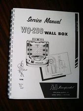 AMI Service & Parts Manual Wall Box Model WQ  200
