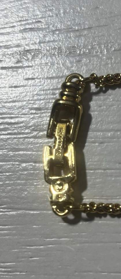 Swarovski GOLD PLATED Choker W/ White Stones READ DESCRIPTION‼️ - Image 3 of 4