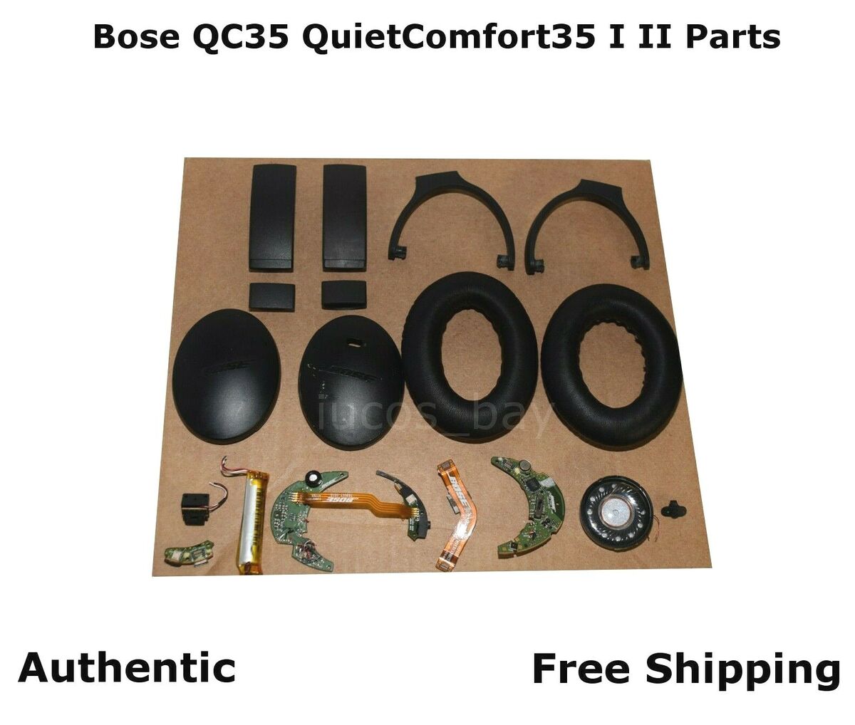 Genuine Bose QC35 QuietComfort35 I II Black Board/ Hinge Genuine Bose QC35 QuietComfort35 I II Black Board/ Hinge