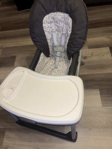 Graco Convertible High Chair Gray Removable Tray Safety Harness