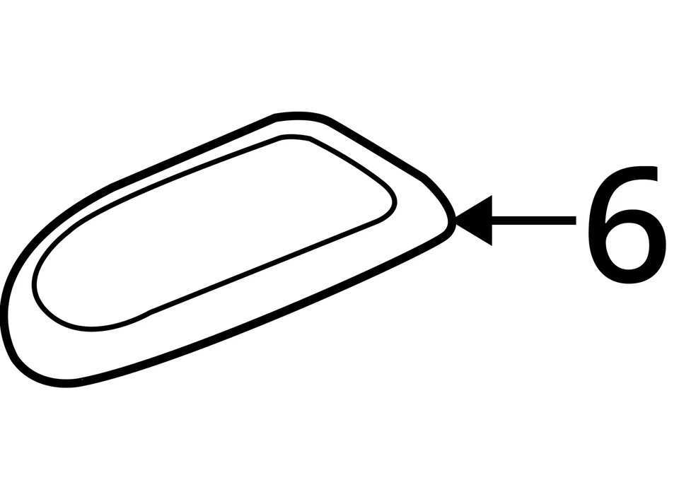 SE ADAPTA * ALMOHADILLA REPOSABRAZOS FORD FOCUS 2005-2007 5S4Z5406024AAB - NUEVO OEM Foto 4 de 4