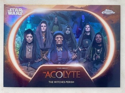 The Witches Perish 2025 Topps Chrome Star Wars The Acolyte Refractor AC-20