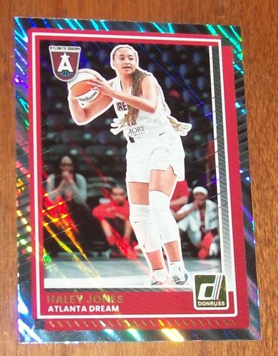 2025 Panini WNBA Donruss Basketball Haley Jones Diagonal Prizm Card