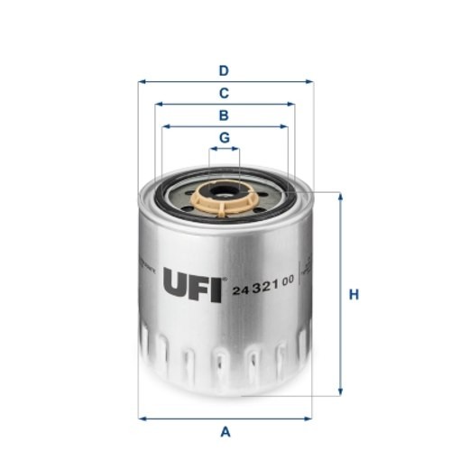 FUEL FILTER 24.321.00 FOR MERCEDES-BENZ C-CLASS/Break/T-Model V-CLASS VITO/Bus - Image 3