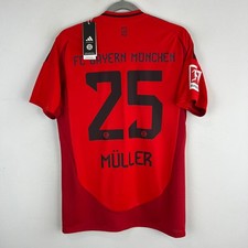 Bayern Munich 2024/2025 Adidas Home Football Soccer Jersey Shirt S Thomas M ller