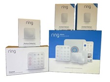 Ring Alarm Home Security Kit Wireless Wi-Fi Keypad Sensors Battery Backup