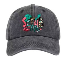 Scrub Life Nurse Graphic Dad Hat Washed Adjustable Medical Worker Baseball Cap