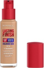 Rimmel Lasting Finish 35Hr Foundation 350 Golden Honey, Full Coverage, Hydrating
