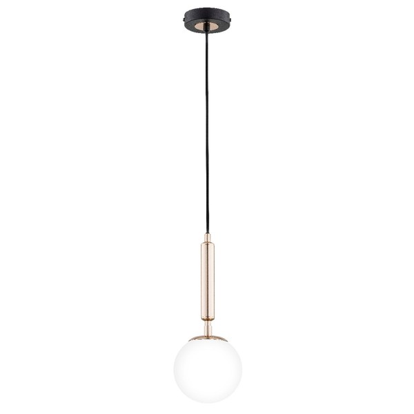 Pendelleuchte Glas Schwarz Esstisch Wohnlich Modern E14 L:15 Cm HäNgelampe KüChe-image
