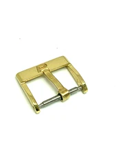 Piaget Women's Watch Buckle 18K Yellow Gold 750 For 14mm Leather Strap Band