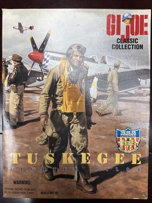 Hasbro GI Joe Classic Collection TUSKEGEE FIGHTER PILOT 12'' Action Figure 1/6