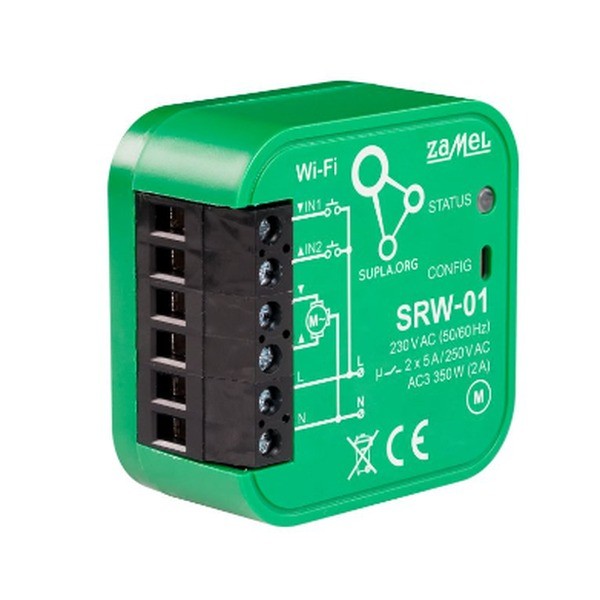 Zamel Bianco Srw-01 – Comando Tapparelle Wifi Da 230 V – Android, Smart Home Hub, - Immagine 2
