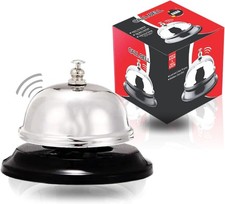 Stainless Steel Desk Service Bell for Hotel Reception
