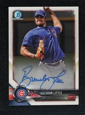 2018 Bowman Chrome Prospect Auto Brendon Little #BCPA-BL Auto 12g7