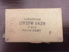Tungsram 6424 12V 25W Pathé Baby Lamp Bulb 9...