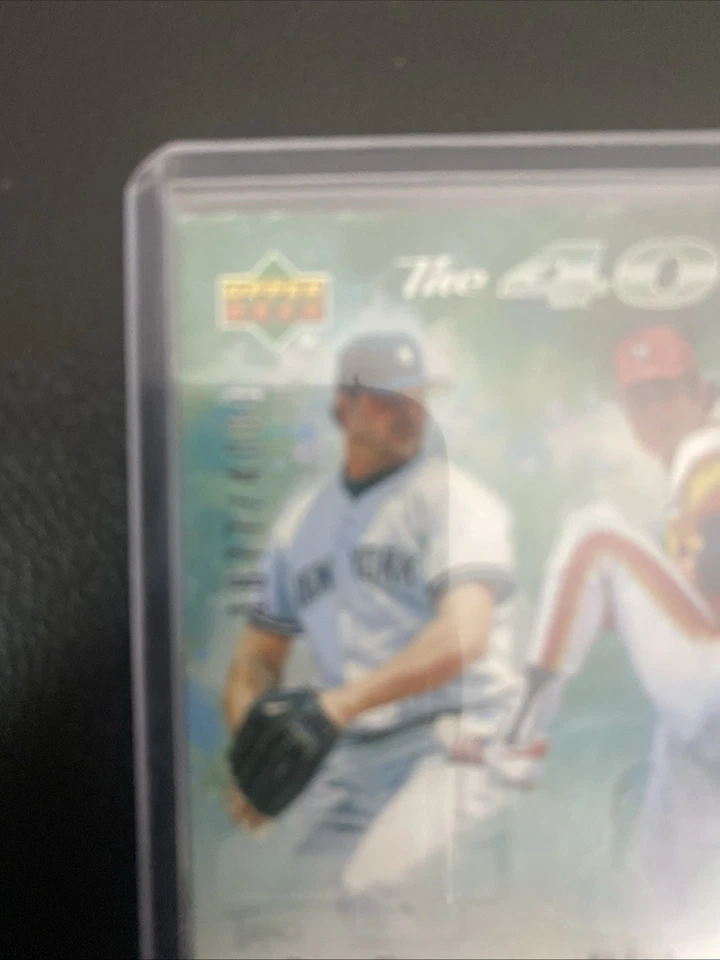 2005 Upper Deck - The 4000-K Club Nolan Ryan, Roger Clemens, Randy Johnson /4000 - Image 2 of 4