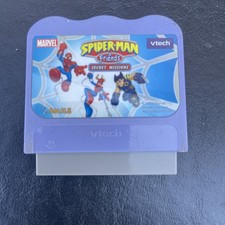 Spiderman and Friends Secret Missions VTech V.Smile Untested Game Only