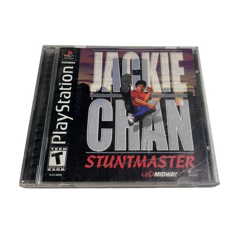 Jackie Chan Stuntmaster (PlayStation 1 PS1) Complete W Reg - Tested - Authentic
