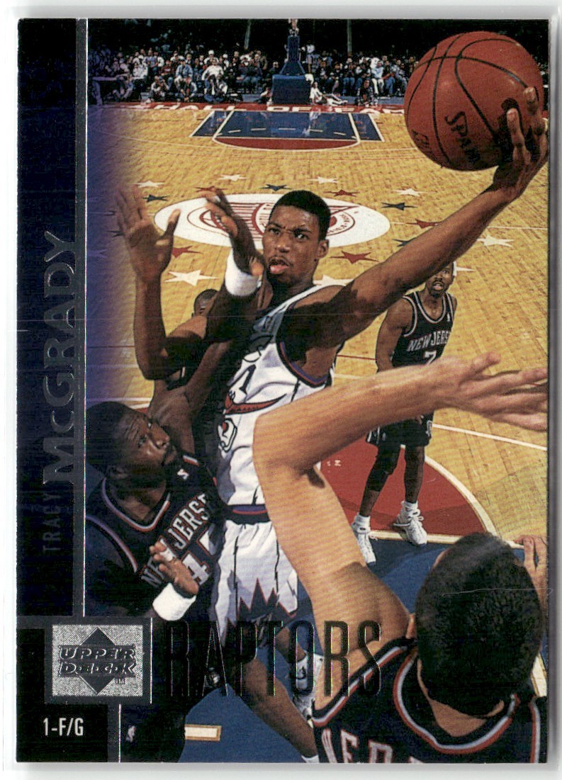 1997-98 UPPER DECK TRACY MCGRADY TORONTO RAPTORS RC #300
