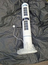 Used 4/1 Evaporative TowerAir Cooler Fan 4L Tank65W Eco FriendlyWhite (No Remote