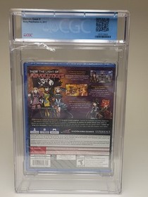 CGC Graded 9.8 A++ Demon Gaze II PS4 Cracked In Case