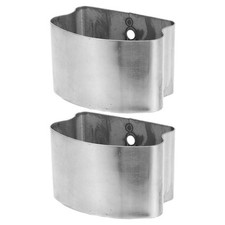 2 Pcs Stair Railing End Caps Pvc Handrail Caps Replacement For Indoor Outdoor