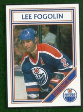 LEE FOGOLIN EDMONTON OILERS CUSTOM MADE FRIDGE MAGNET!!