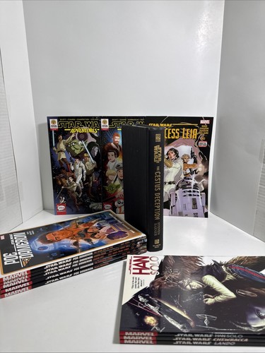 Star Wars Comics And Books Lot Marvel & Disney Books Lot 