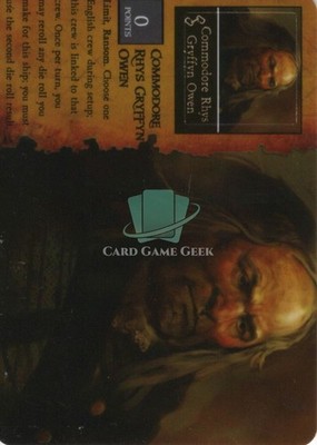 Commodore Rhys Gryffyn Owen - G58 - Barbary Coast - Pirates (WizKids)