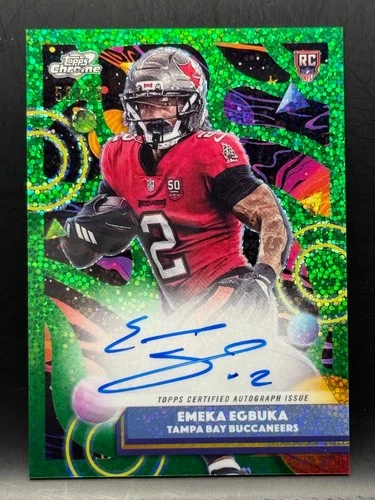 2025 Topps Cosmic Chrome Emeka Egbuka Base (RAW)