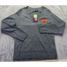 Iowa State University Cyclones Gray V Neck Sweater Women's Size S New NWT