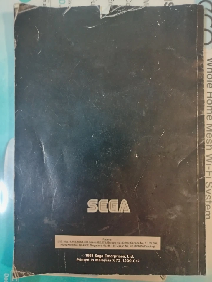 Sega Mega Drive 2 Instruction Manual - Image 2 of 2