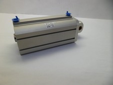 SMC NCDQ8C200-350C PNEU. CYLINDER 2"BORE x 3-3/8" STK. DBL. ACT. CLEVIS END  NOS