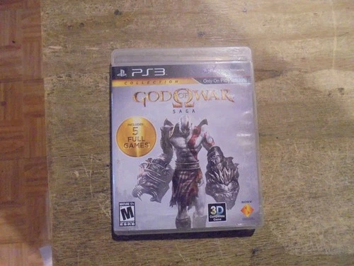 God of War Saga Dual Pack - Sony PlayStation 3 Used, Tested, Works!