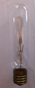 ANTIQUE 9" G.E. GENERAL ELECTRIC PROJECTOR LIGHT BULB PROJECTION