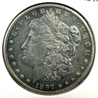 1897-S $1 Morgan Silver Dollar (88947)