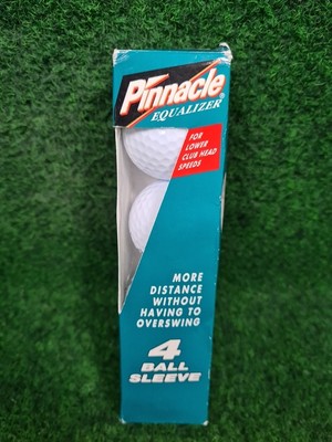 PINNACLE Equalizer Golfbälle (Weiß, 4 Stück)