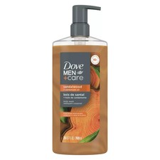 Dove Men Care Plant-Based Body Wash Sandalwood Cardamom Oil, 26 oz