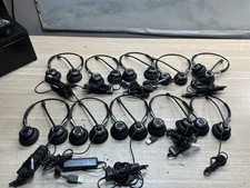 10 Jabra BIZ 2400 II Duo Corded Headset/preowned/ JUA3265