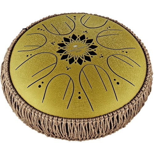 MEINL Sonic Energy Medium Octave Steel Tongue Drum Gold C Dur 432 Hz 8 Tne Neu 43190₽