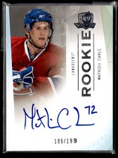 2009-10 Upper Deck The Cup Mathieu Carle Rookie Auto 109/199 Montreal Canadiens