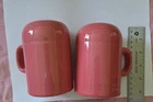 Fiesta Flamingo Pink Salt & Pepper Rangetop Set NEW Discontinued Color