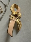 Lot Of Vintage Avon Monet Jewelry Neck Necklace Lapel Pin Brooch Gold Silver — photo 3